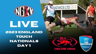 LIVE TOUCH RUGBY: 2023 ENGLAND TOUCH NATIONALS | DAY 1, SATURDAY 29TH APRIL