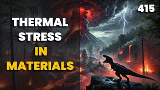 415. Thermal Stress in Materials | Heat Transfer, Chemical Engineering, Crack Gate, The Engineer Owl