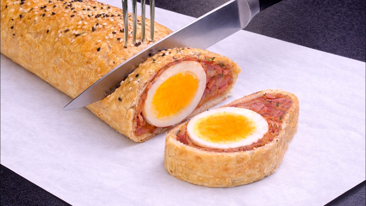 Sie haben Blätterteig und Käse? Niemand errät diesen genialen Trick! In nur 10 Minuten fertig