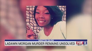 LaDawn Morgan’s murder remains unsolved as family spends her birthday cleaning up the road where she