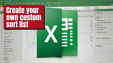 CREATE Your Own Custom Sort List in Excel FAST!