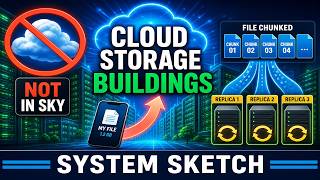 How Cloud Storage Actually Works | System Sketch