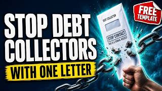 STOP Debt Collectors INSTANTLY: The FREE Debt Validation Letter Template (2026Guide)