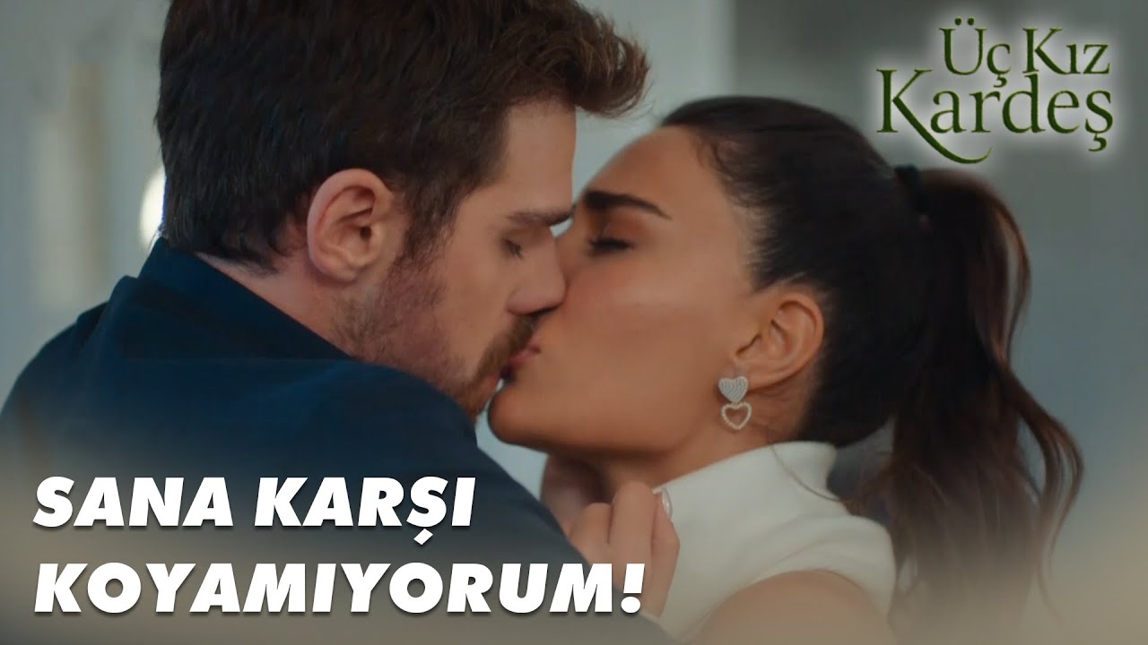 Somer, Türkan'ın Dudaklarına Yapıştı! - Üç Kız Kardeş 30. Bölüm