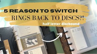 Personal Ring Planner To Discbound Planner Pros Of Discs Should You Switch?