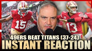 Download Lagu Instant Reaction: 49ers BEAT The Titans (37-24) - Where SF DOMINATED... MP3