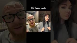 Hairdresser reacts to bad extensions  hairfail