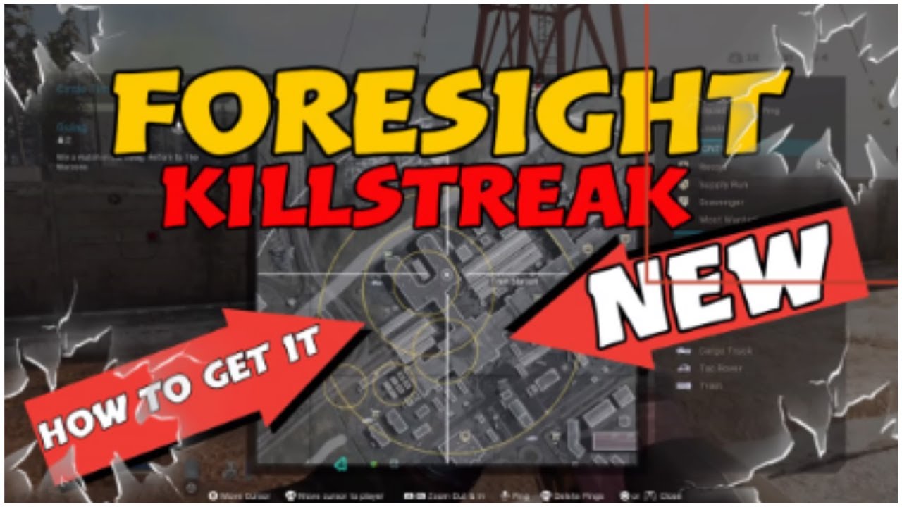 *NEW* WARZONE SEASON 6 FORESIGHT KILLSTREAK (How To Get It Every time