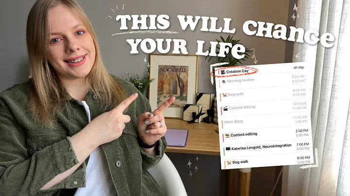 3 steps to organize your life with a calendar