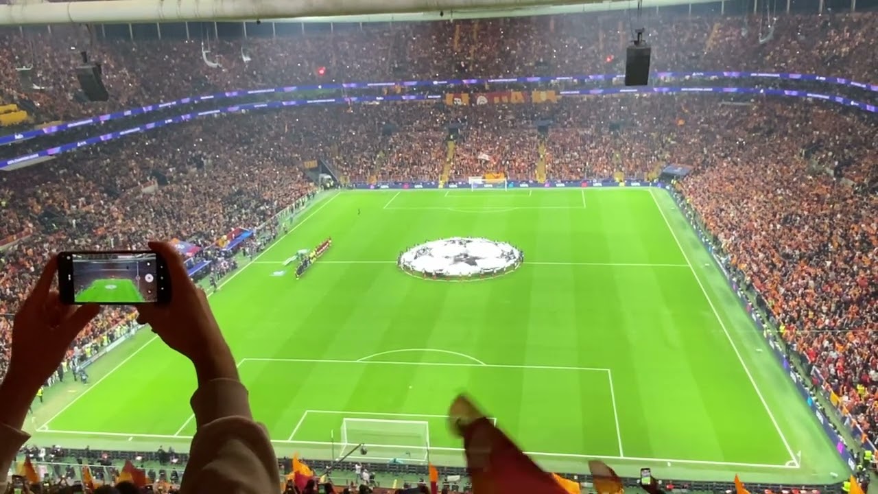 GALATASARAY & JUVENTUS MAÇ ÖNÜ STAD İÇİ #championsleague #galatasaray #juventus #ultraslan #cimbom