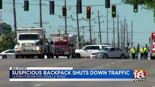Lexington police investigate suspicious package