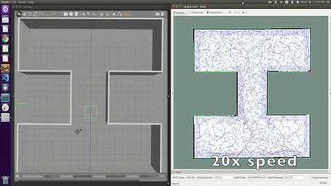 [Demo] Quadcopter Using Frontier Exploration & G-Mapping
