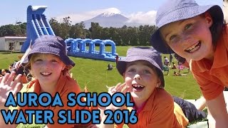 Auroa School Waterslide 2016
