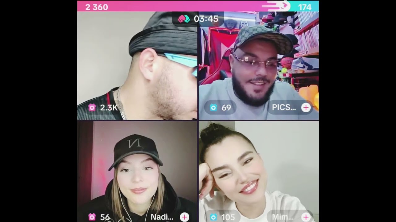 لايف أديب وميمي تخلطة هههه