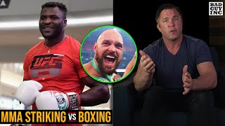 MMA striking vs Boxing...