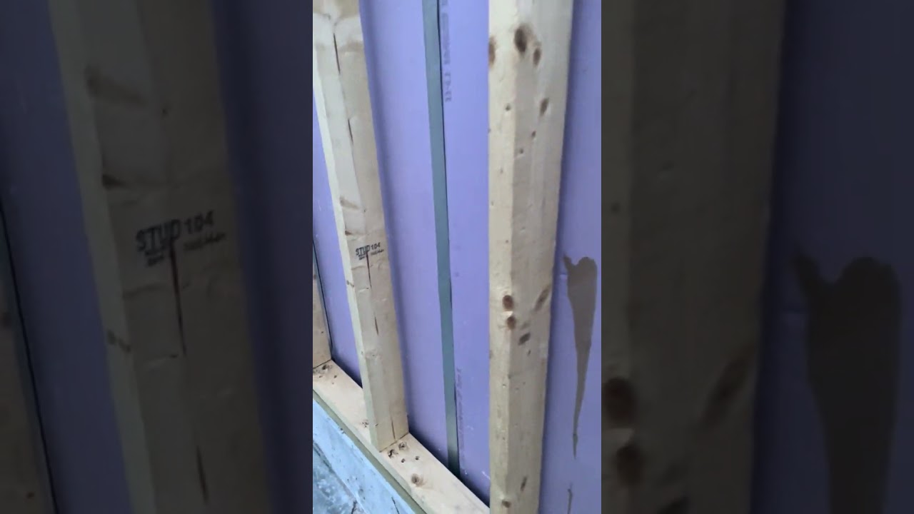 What goes between townhome walls?