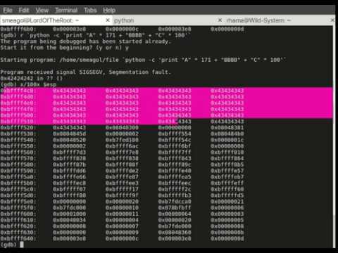 Lord Of The Root Binary Exploit