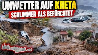 UNWETTER auf Kreta! Es ist SCHLIMMER als erwartet! Kreta/Crete/Griechenland 2026