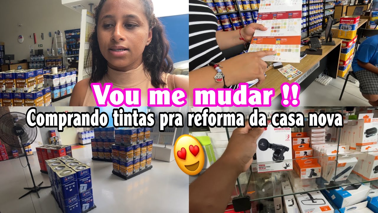 Começou a Reforma❗️Escolhendo as Cores da Minha Casa Nova 🏡😱 | Mãe solo de três 