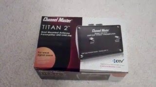 Channel Master Distribution Amplifier Unboxing Channel Master's High Gain Preamplifier