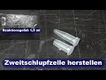 Weisel zusetzen Zweitschlupfzelle herstellen.