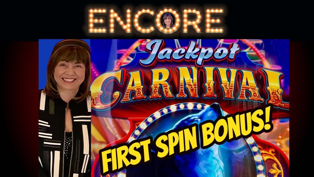 Бонус за первое вращение на карте Jackpot Carnival Timber Wolf!