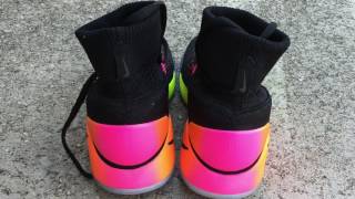 nike hyperdunk flyknit on feet