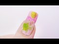 Matte Abstract Floral Nails (Stamping Nail Art) - femketjeNL