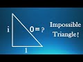 A surprisingly impossible triangle  triangle having no hypotenuse  lets derive