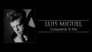 Luis Miguel - Culpable O No (Audio Alta Resolución) Flac