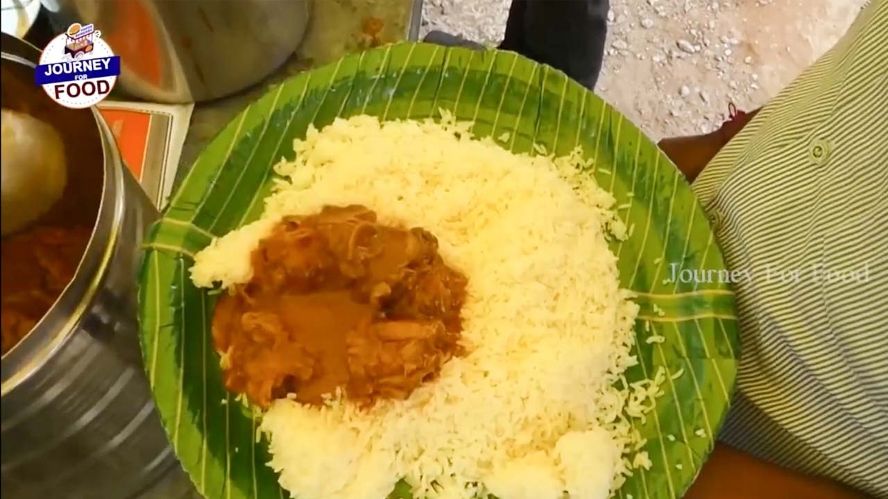 Cheapest RoadSide Unlimited Meals | Indian Street Food | #Journey for food #Vegmeals #NonVegMeals