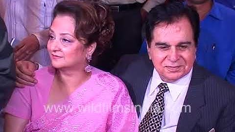 Dev Anand with Dilip Kumar and Wife Saira Banu