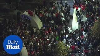 Boston fans pack the streets to celebrate 2018 World Series win