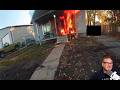 Arsonist sets house on fire and leads cops on a Wild Police Chase