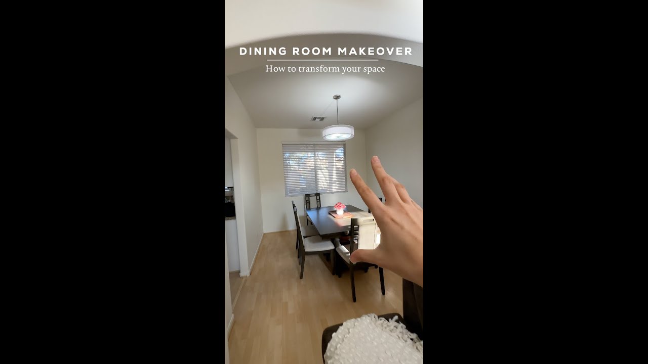 DIY Dining Room Makeover | Window Transformation