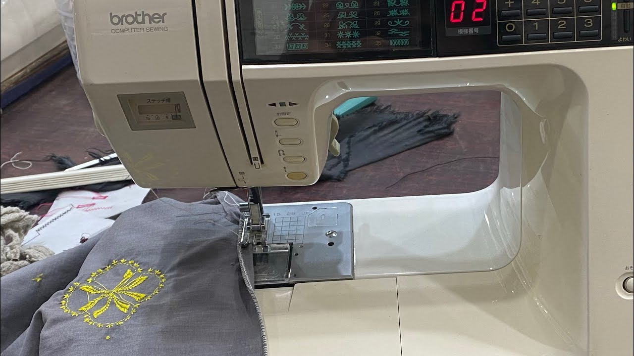 How to use any brother sewing machine japani pico working video YouTube