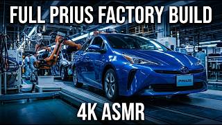 Toyota Prius Blue Manufacturing Process  Full Factory Assembly Line ASMR 4K