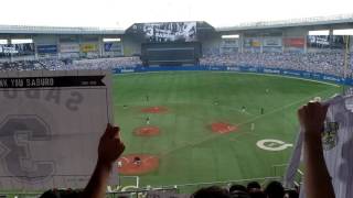 20160925　サブロー引退試合　最終打席コール