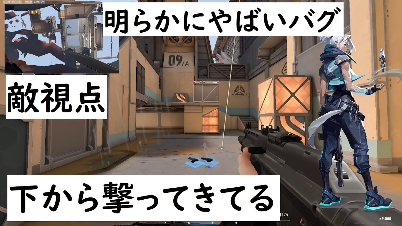 Valorant 3 10 新しいバグ 下から撃てるバグ アップデート Shoot From Below Bug Glitch Youtube