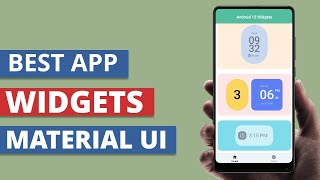 Best Android Widgets Material UI App for Android screenshot 2