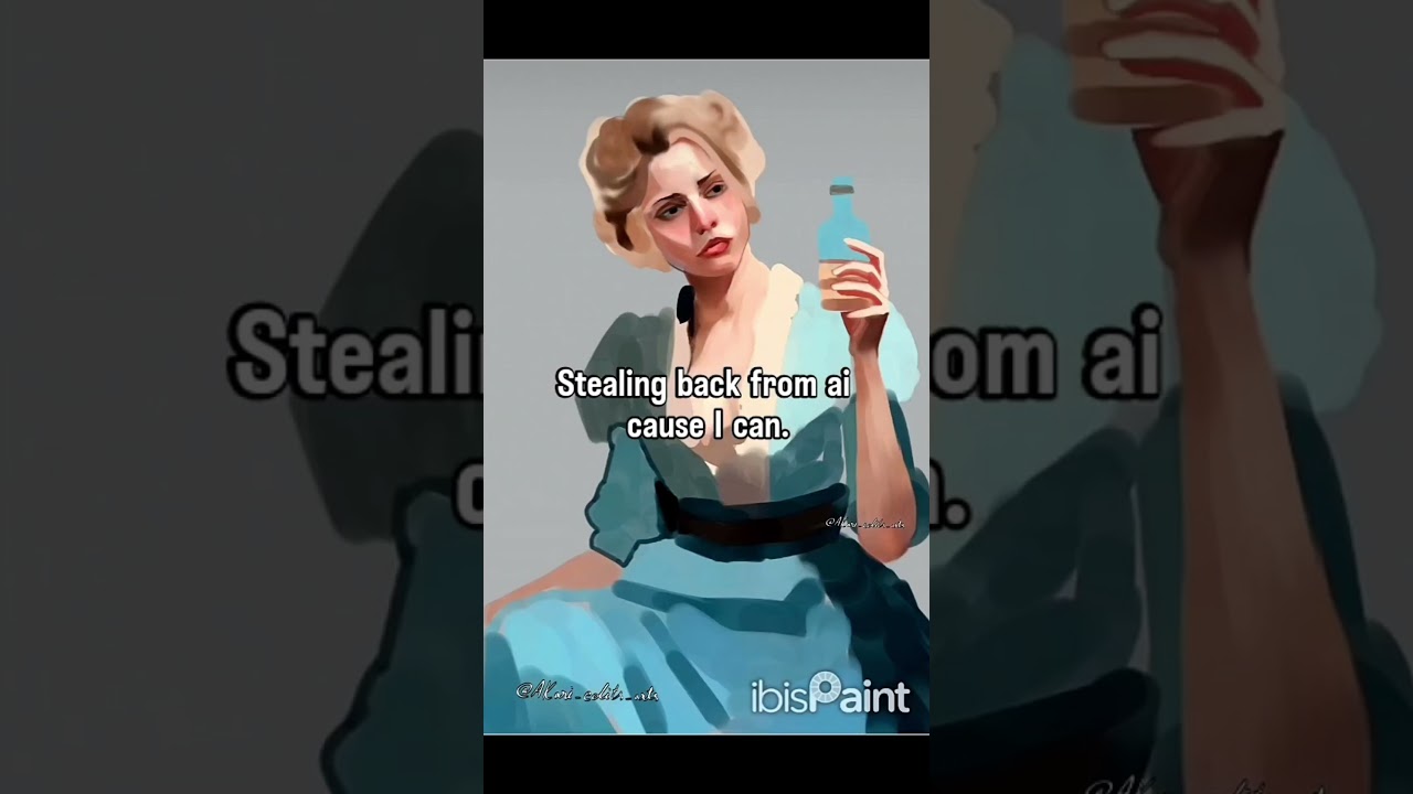 why ai keeps stealing our art styles?! let's rob the robber 😭 