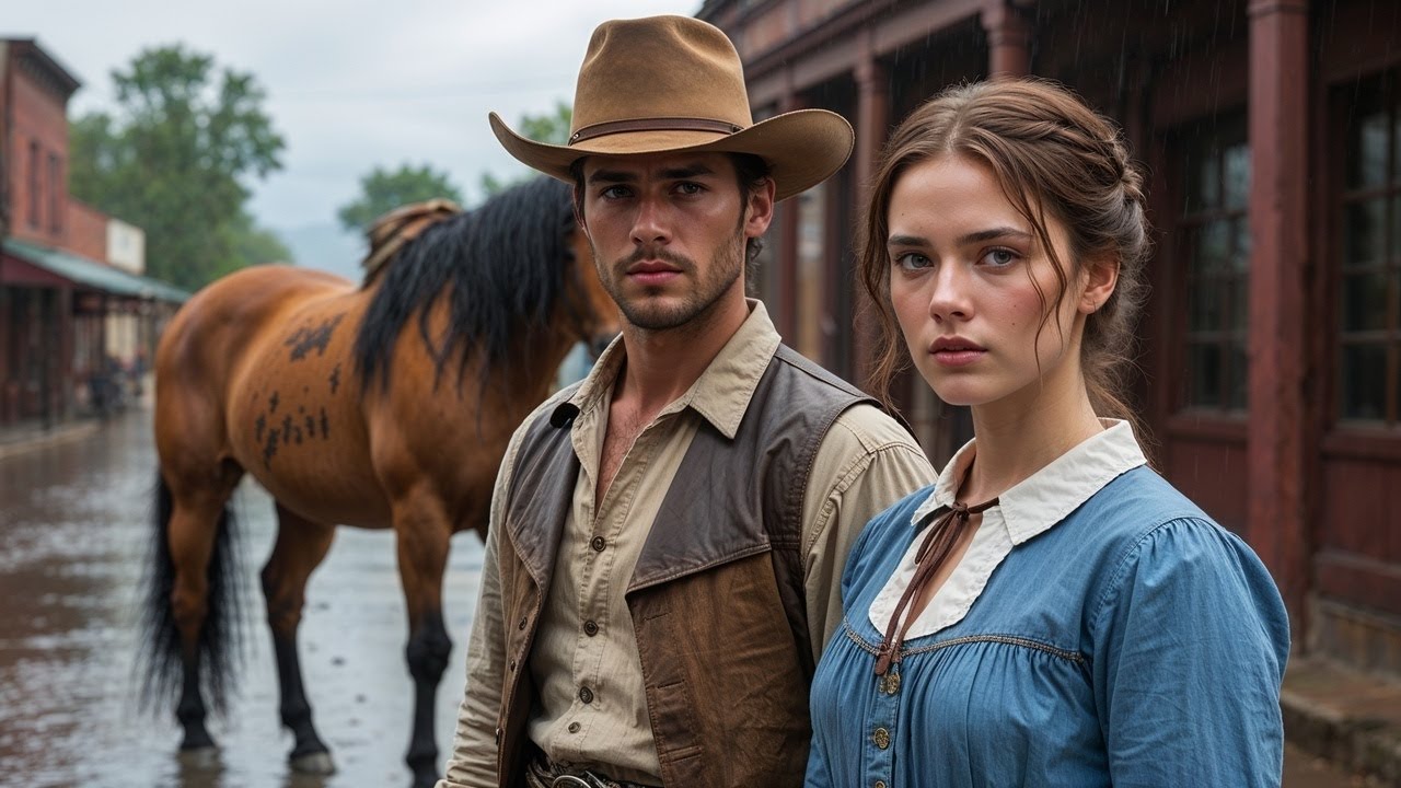 Cowboy Trades His Prize Horse for a Chance at Love with the Merchant's Daughter