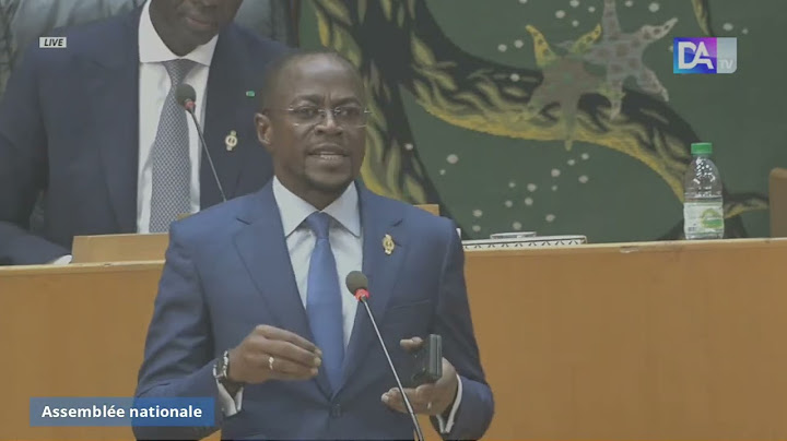 Assemblée Nationale / La pique de Abdou Mbow à Sonko sur ses propos envers Adji Sarr
