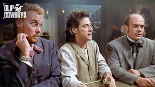 Could a Drunk Step Up? (John Candy Scene) | Wagons East
