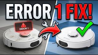 How to Fix Roborock S8 Error 1 (Step-by-Step)