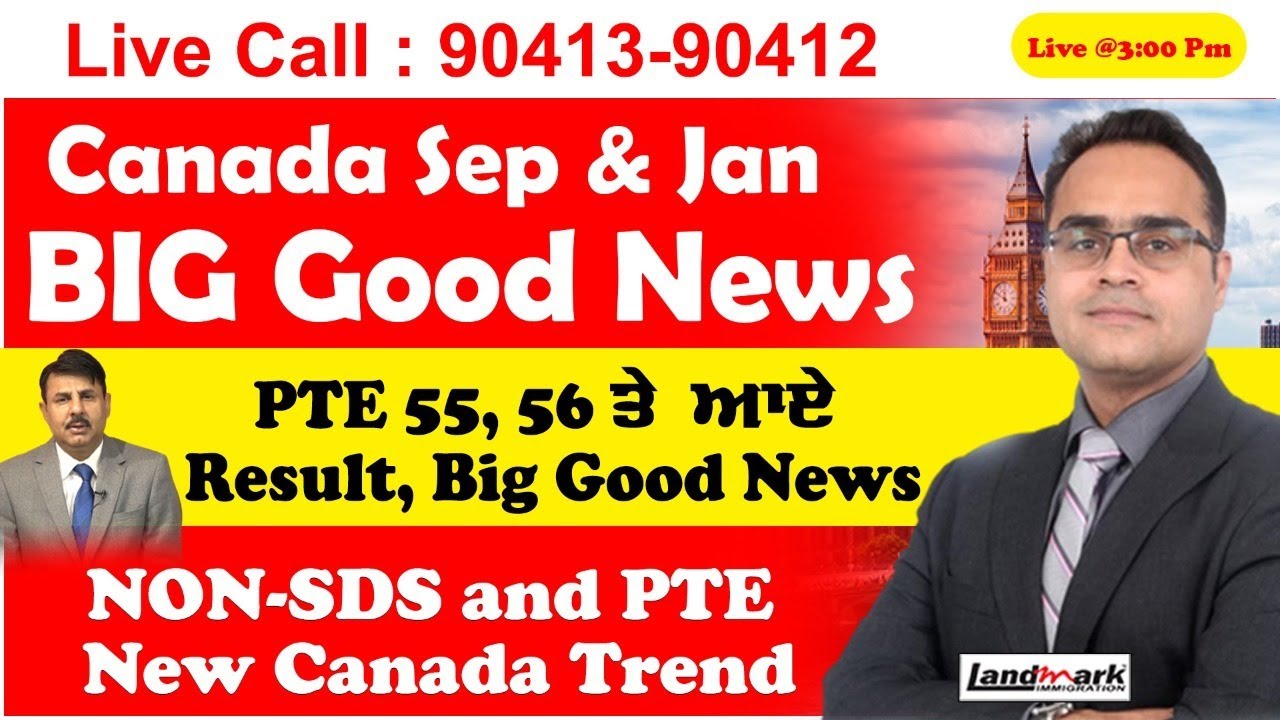 Canada Sep & Jan BIG Good News | NON-SDS and PTE New Canada Trend - YouTube