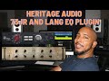 New @heritage_audio 73jr and Lang PEQ-2 EQ plugins now available