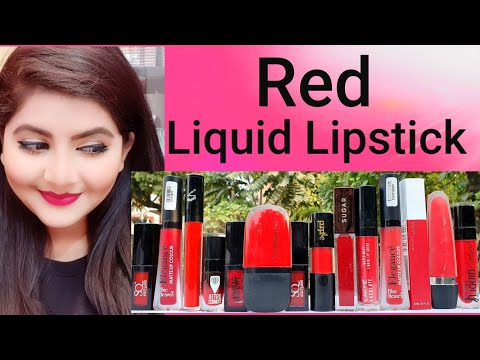 14 Red liquid ipstick LIPSWATCHES | RARA | lipstick for all skin tone |
