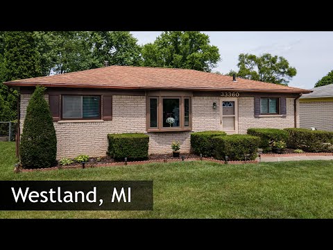 33360 Yorkdale St, Westland, MI home video tour