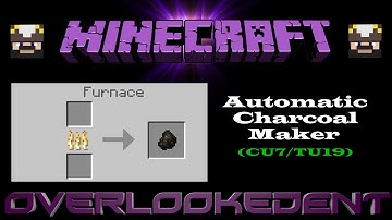 Automatic Charcoal Maker - Minecraft Xbox/Playstation - [Tutorial]